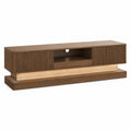 Mesa de TV de madera marrón 150x40x50 cm