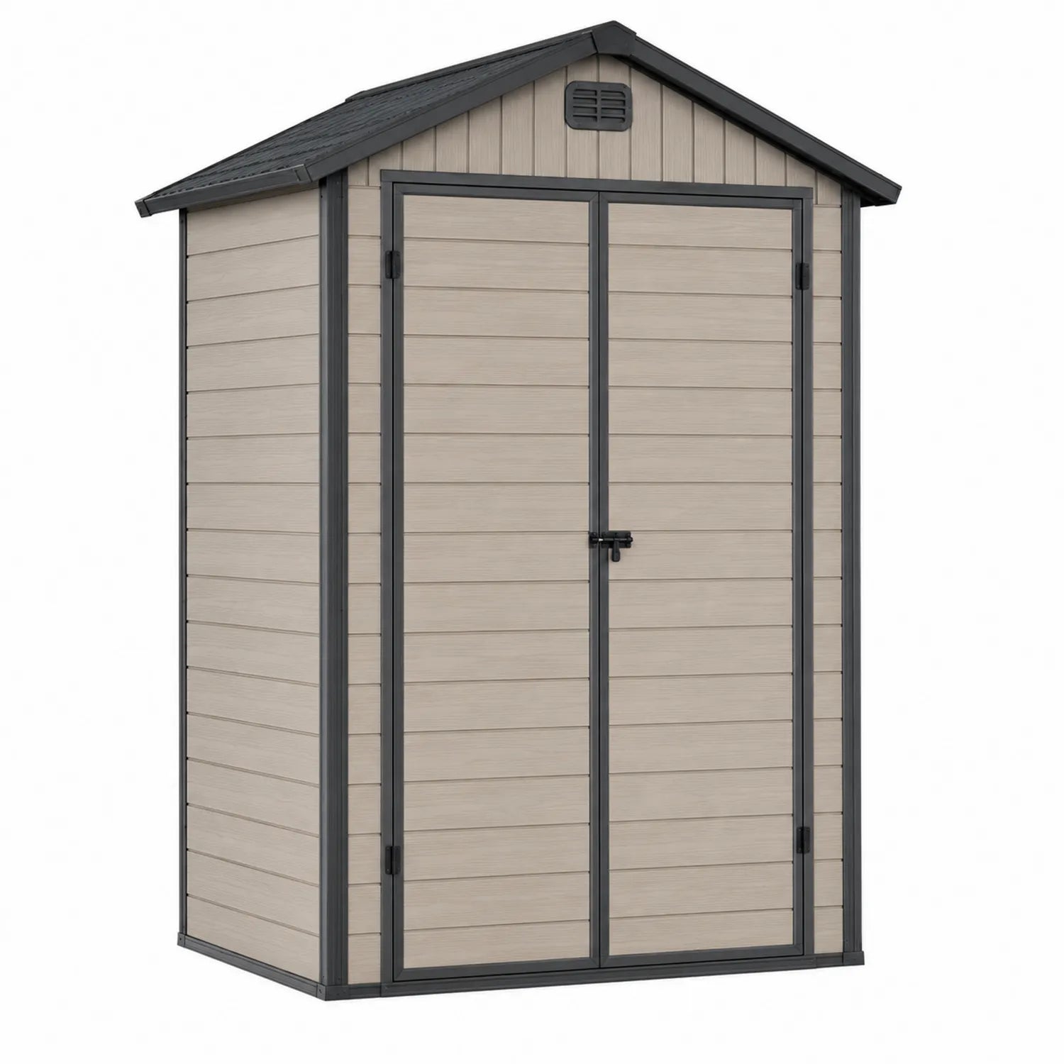 Caseta de almacenamiento exterior de resina 185x152x226 cm