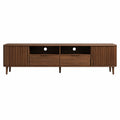 Mueble de TV de madera de nogal 180 cm